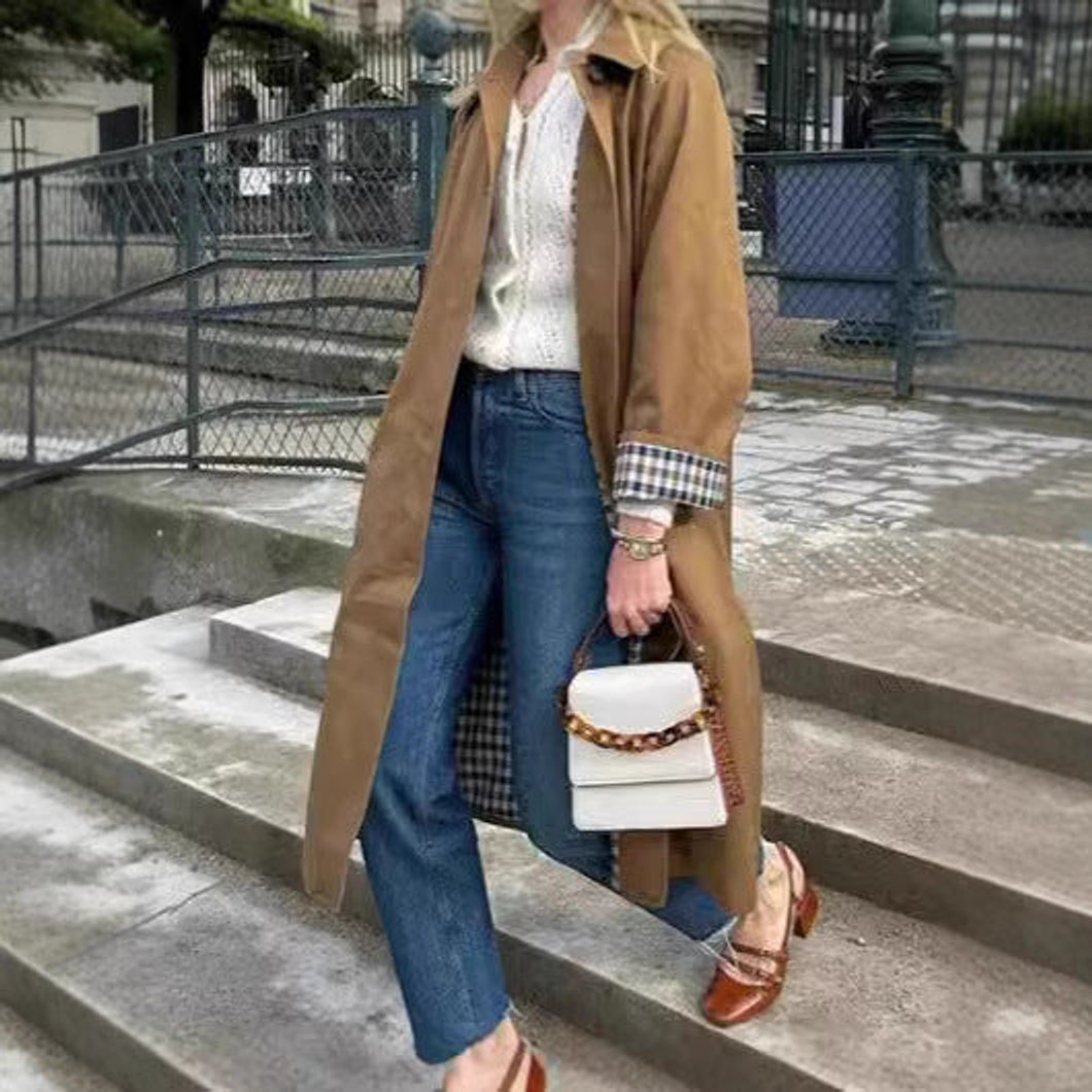 Lucia | Sobretudo Longo Oversized Refinado