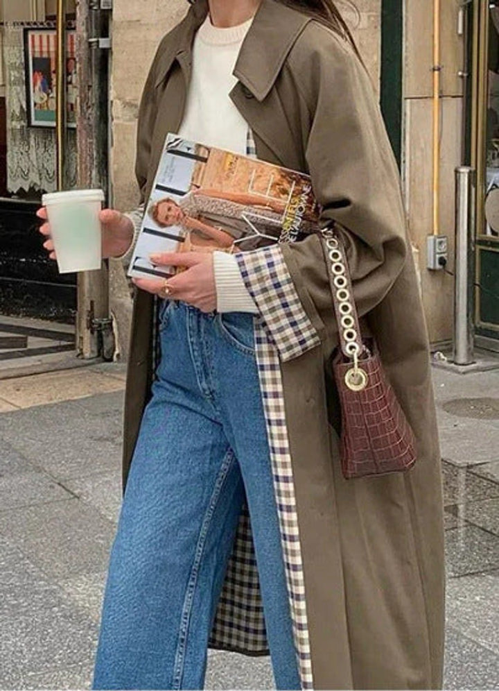 Lucia | Sobretudo Longo Oversized Refinado