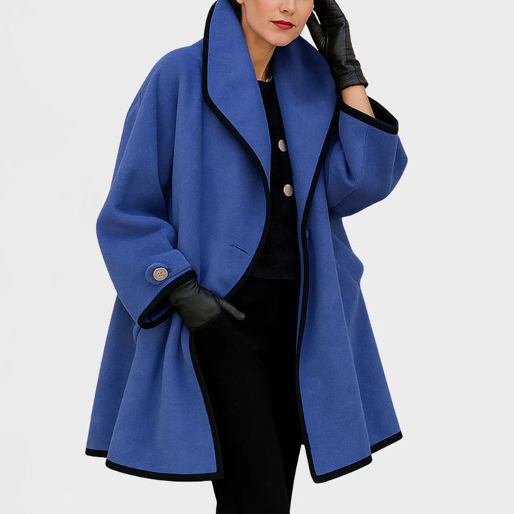Flora | Casaco Oversized com Detalhes em Contraste