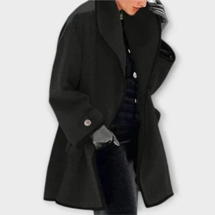 Flora | Casaco Oversized com Detalhes em Contraste
