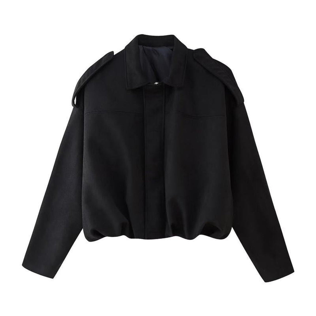 Louisa | Casaco Bomber Oversized Relaxado