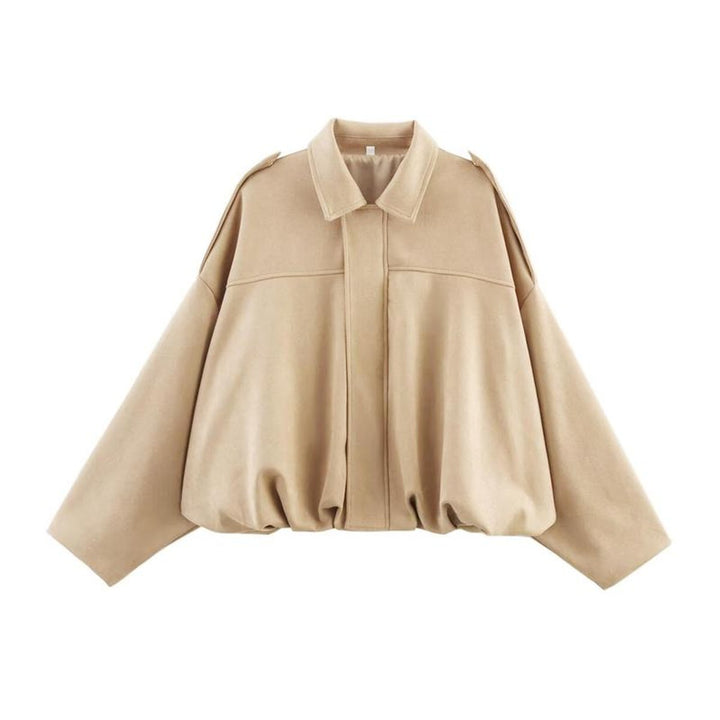 Louisa | Casaco Bomber Oversized Relaxado